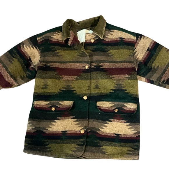 Multicolor Patterned Jacket - Picture 6 of 7